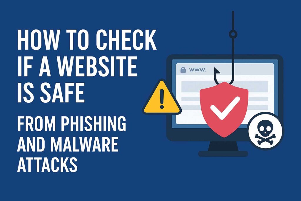 How to Check If a Website Is Safe from Phishing and Malware Attacks